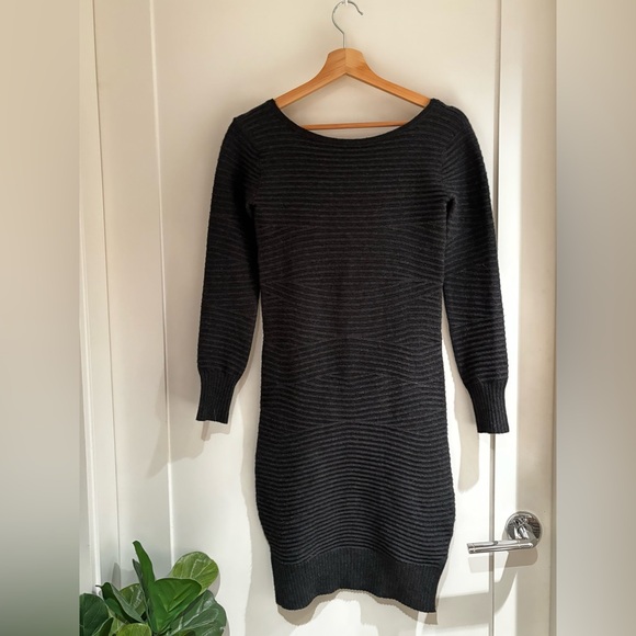 Bebe Scoop Back Sweaterdress - Picture 2 of 10